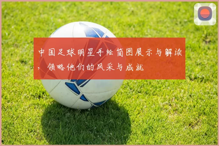 中国足球明星手绘简图展示与解读，领略他们的风采与成就