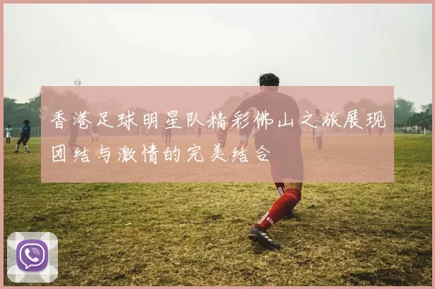 香港足球明星队精彩佛山之旅展现团结与激情的完美结合