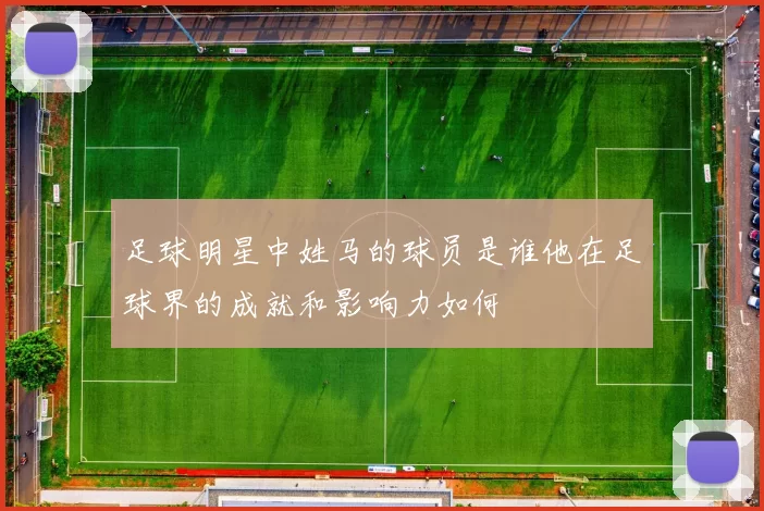 足球明星中姓马的球员是谁他在足球界的成就和影响力如何
